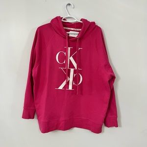 Calvin Klein jeans pink hoodie